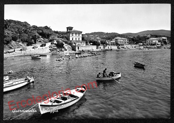 ag6006 - CARTOLINA D'EPOCA - Livorno Provincia - Quercianella