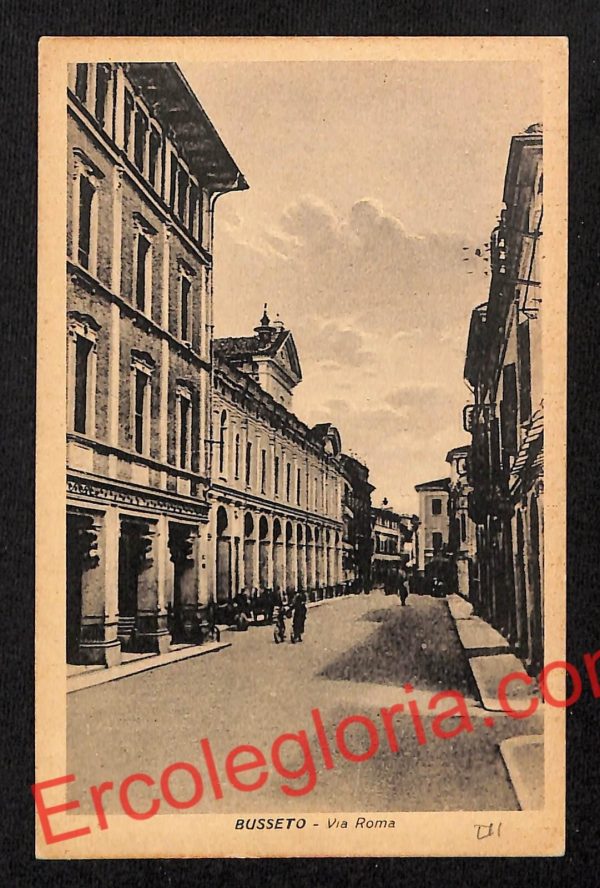 ah5560 - CARTOLINA  D'EPOCA - Parma Provincia - Busseto