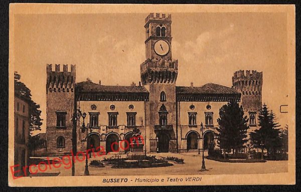 ah5565 - CARTOLINA  D'EPOCA - Parma Provincia - Busseto
