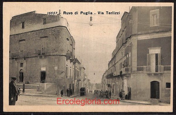 ae0868 - CARTOLINA  D'EPOCA - Bari Provincia - Ruvo di Puglia