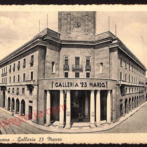 ae5502 - CARTOLINA D'EPOCA -Cremona Città - Galleria 23 Marzo