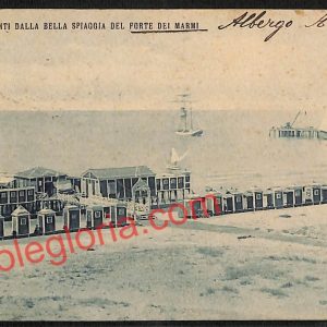 ag6581 - CARTOLINA D'EPOCA - Lucca Provincia - Forte dei Marmi