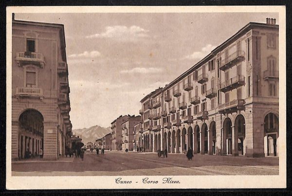 ab4221  -  CARTOLINA  D'EPOCA -  Cuneo  1930'