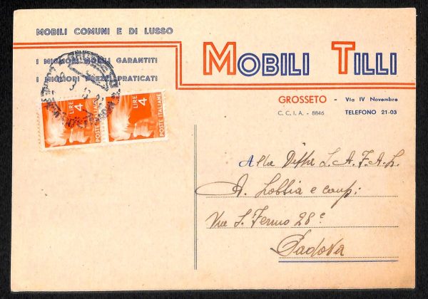 ab3963 -  CARTOLINA  D'EPOCA - Grosseto