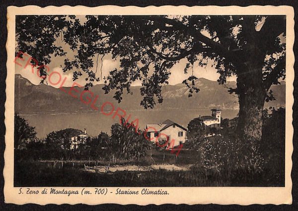 ae3068 - CARTOLINA  D'EPOCA - Verona Città - S. Zeno di Montagna