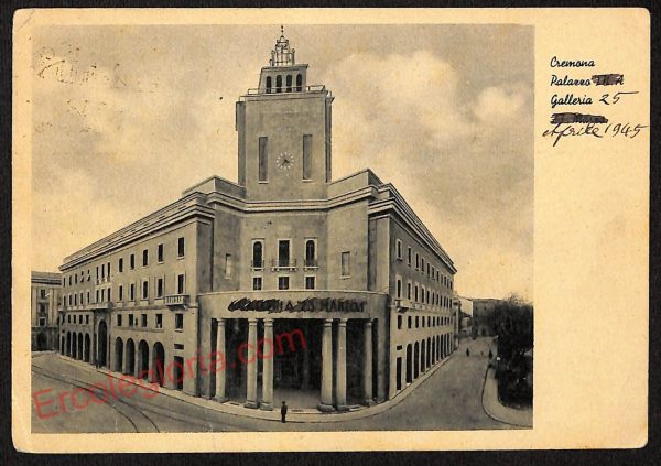 ae5511 - CARTOLINA D'EPOCA -Cremona Città - Palazzo Galleria 23 Marzo