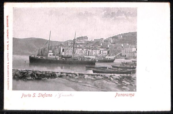 ab3972 - CARTOLINA d'Epoca -  Grosseto Provincia - PORTO S. STEFANO