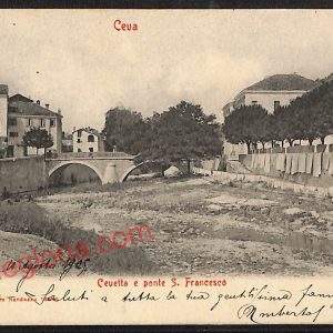 ae5752 - CARTOLINA D'EPOCA - Cuneo Provincia - Ceva  1905