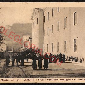 ae3079 - CARTOLINA  D'EPOCA - Verona Città - Istituto Missioni Africane