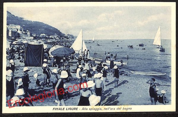 ai5094 - CARTOLINA D'EPOCA - Savona Provincia - Finale Ligure