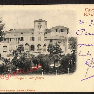 ae7889 - CARTOLINA D'EPOCA - Firenze Provincia - Tavarnelle  1905