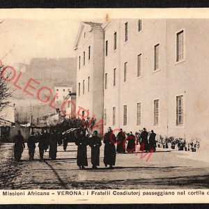 ae3085 - CARTOLINA  D'EPOCA - Verona Città - Istituto Missioni Africane