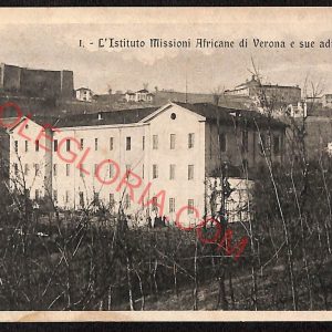 ae3095 - CARTOLINA  D'EPOCA - Verona Città - Istituto Missioni Africane