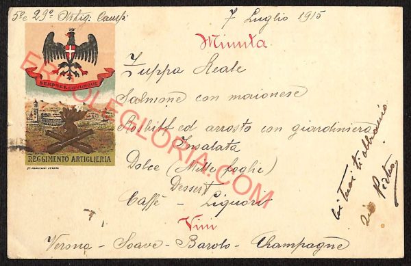 ae3097 - CARTOLINA  D'EPOCA - Verona Città - Reggimento Artiglieria