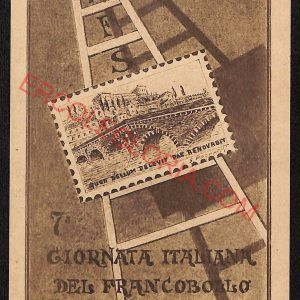 ae3099 - CARTOLINA  D'EPOCA - Verona Città - 7° Giornata del Francobollo