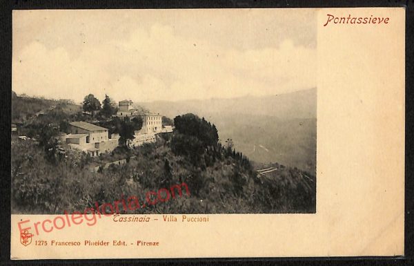 ae7899 - CARTOLINA D'EPOCA - Firenze Provincia - Pontassieve