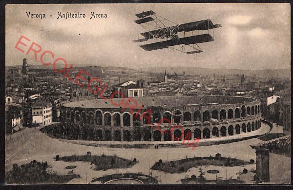 ae3102 - CARTOLINA  D'EPOCA - Verona Città - Anfiteatro Arena