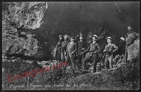 ae5767 - CARTOLINA D'EPOCA - Cuneo Provincia - Crissolo  1908