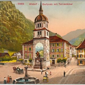 57547 - SWITZERLAND Schweiz - Ansichtskarten VINTAGE  POSTCARD - UR Altdorf 1909