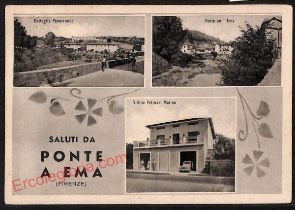 ae7918 - CARTOLINA D'EPOCA - Firenze Provincia - Ponte a Ema  1955