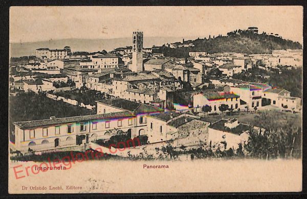 ae7928 - CARTOLINA D'EPOCA - Firenze Provincia - Impruneta 1908