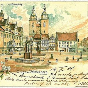 25948 - Ansichtskarten  POSTCARD - Deutschland GERMANY - GRUSS AUS Wittenberg