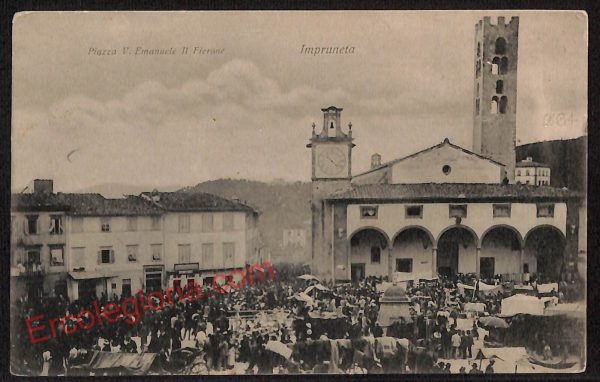 ae7935 - CARTOLINA D'EPOCA - Firenze Provincia - Impruneta 1903