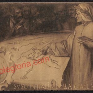 ae4215 - CARTOLINA  D'EPOCA - Brescia Città - ''Dante Alighieri'' 1909