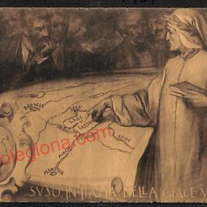 ae4222 - CARTOLINA  D'EPOCA - Brescia Città - ''Dante Alighieri''