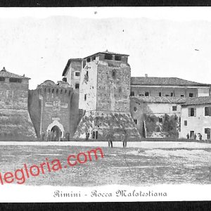 ai0744 - CARTOLINA D'EPOCA - Rimini Città - Rocca Malatestiana