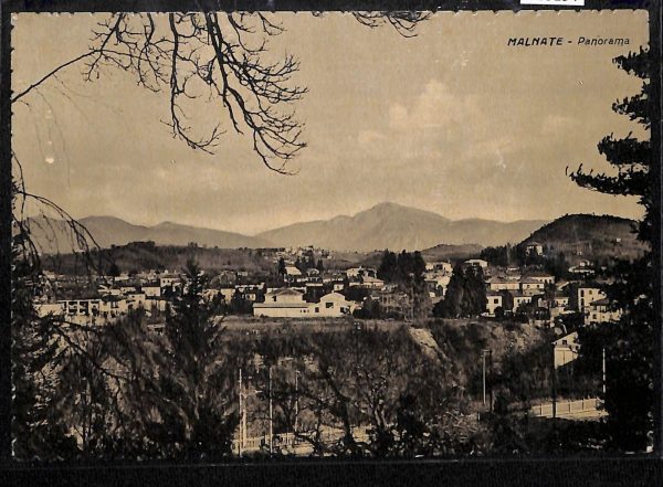 ab5194 -  CARTOLINA  D'EPOCA -  Varese Provincia  : MALNATE