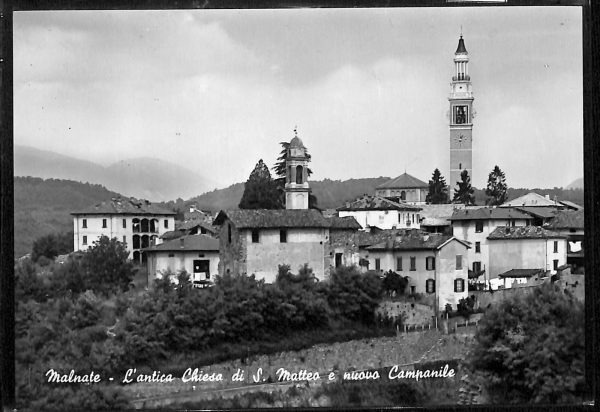 ab5198 -  CARTOLINA  D'EPOCA -  Varese Provincia  : MALNATE