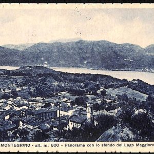 ab5207 -  CARTOLINA  D'EPOCA -  Varese Provincia  : MONTEGRINO  1938