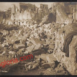 ag8738 - CARTOLINA D'EPOCA - Messina Città - Il  disastro a Messina