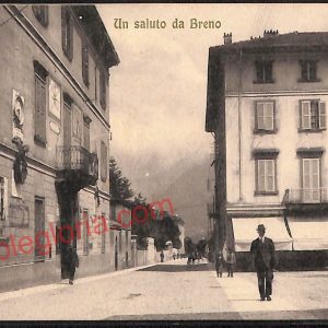 ae4242 - CARTOLINA D'EPOCA - Brescia Provincia - Breno  1912