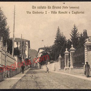 ae4243 - CARTOLINA D'EPOCA - Brescia Provincia - Breno