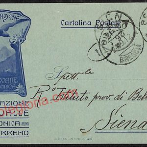 ae4245 - CARTOLINA D'EPOCA - Brescia Provincia - Breno   1912