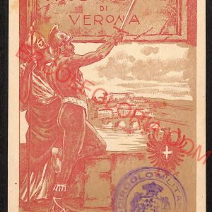 ae3127 - CARTOLINA  D'EPOCA - Verona Città - Circolo Militare di Verona