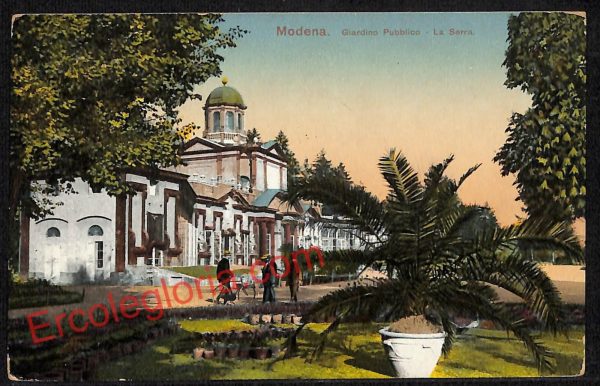 ag9362 - CARTOLINA D'EPOCA - Modena Città - Giardino Pubblico