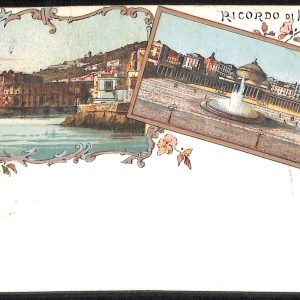 ab8049 - CARTOLINA  D'EPOCA - Napoli  Città - 1901