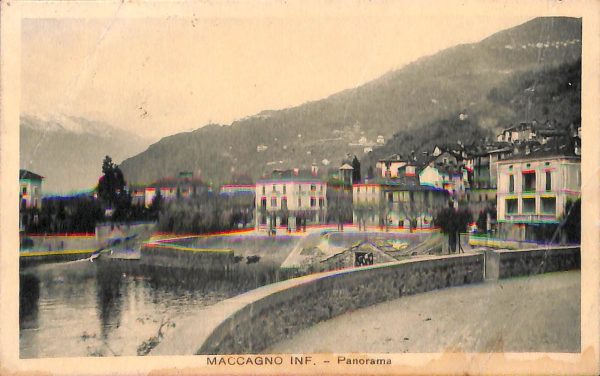 ab5217 -  CARTOLINA  D'EPOCA -  Varese Provincia  : MACCAGNO