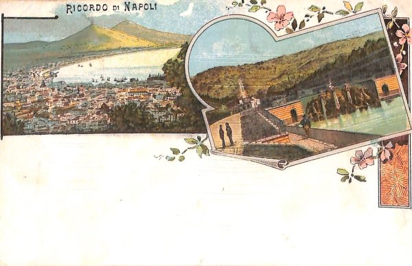 ab8054 - CARTOLINA  D'EPOCA - Napoli  Città - 1899