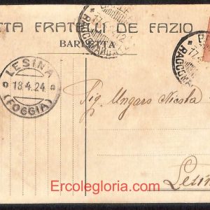 ae0887 - CARTOLINA  D'EPOCA - BAT Provincia - Barletta
