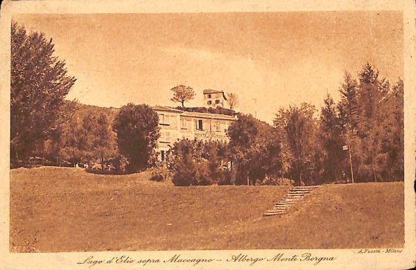 ab5223 -  CARTOLINA  D'EPOCA -  Varese Provincia  : MOTTE BORGNA