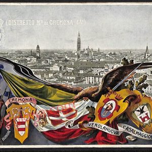 ae5531 - CARTOLINA D'EPOCA - Cremona Città - Panorama