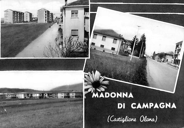 ab5224 -  CARTOLINA  D'EPOCA -  Varese Provincia  : CASTIGLIONE OLONA  1961
