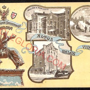 ae3141 - CARTOLINA  D'EPOCA - Verona Città - V. Compagna Sussistenza