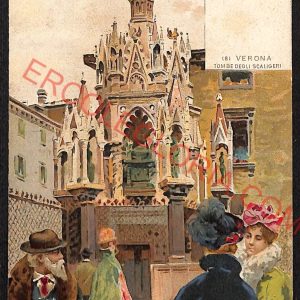 ae3148 - CARTOLINA  D'EPOCA - Verona Città - Tombe degli Scaligeri