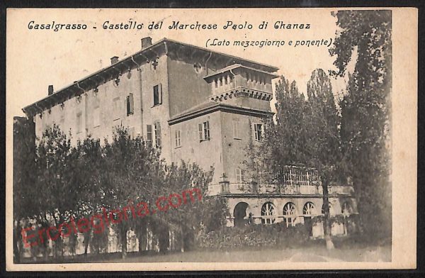ae5796 - CARTOLINA D'EPOCA - Cuneo Provincia - Casalgrasso   1908