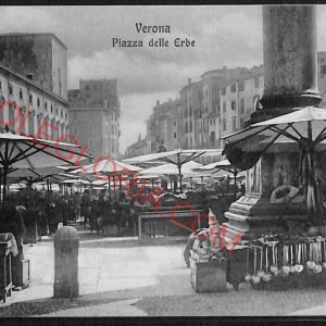 ae3150 - CARTOLINA  D'EPOCA - Verona Città - Piazza delle Erbe